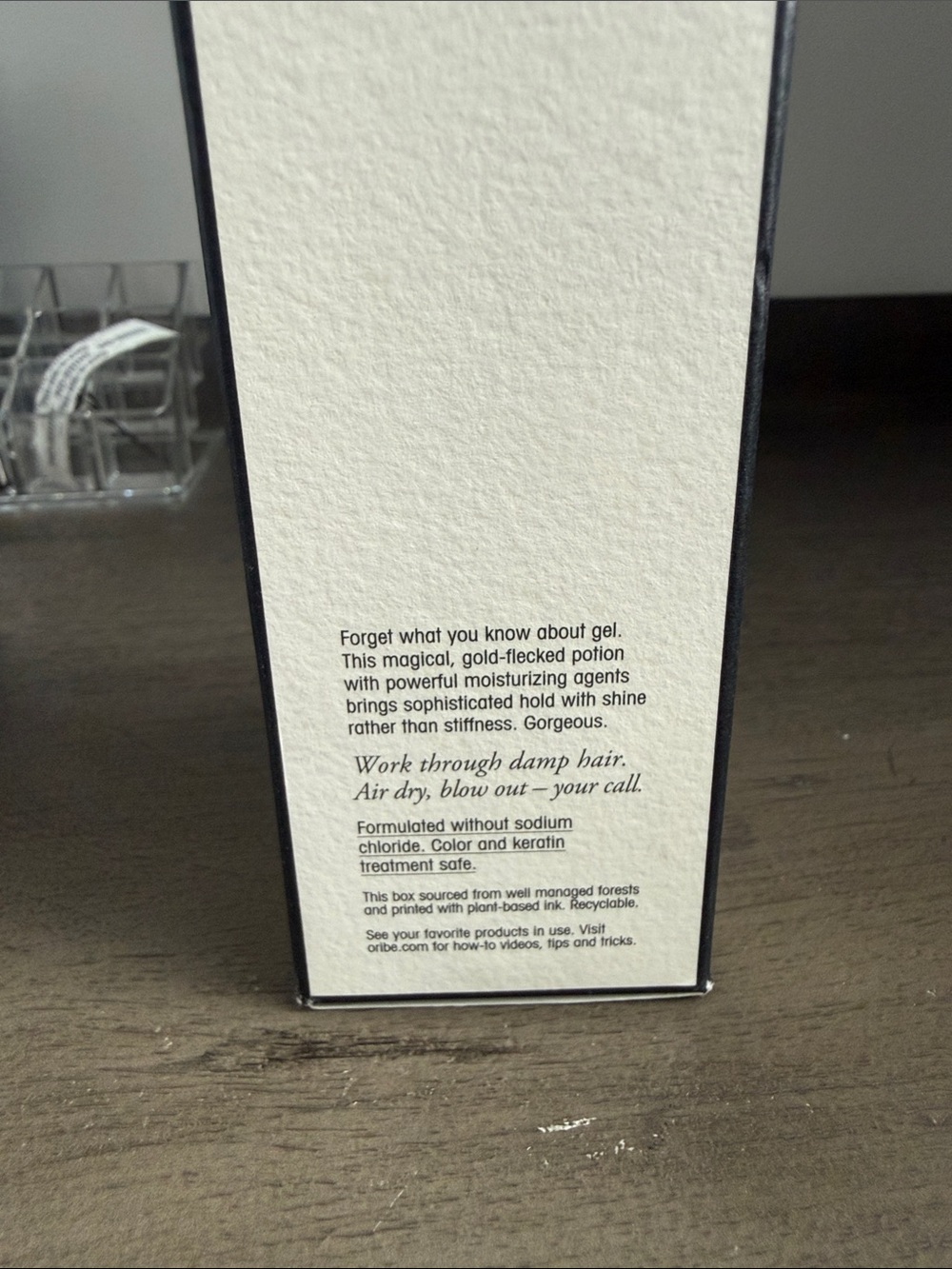 Oribe Gel Sérum Radiance & Hold – White and Black Accents brand new in box - Picture 2 of 4